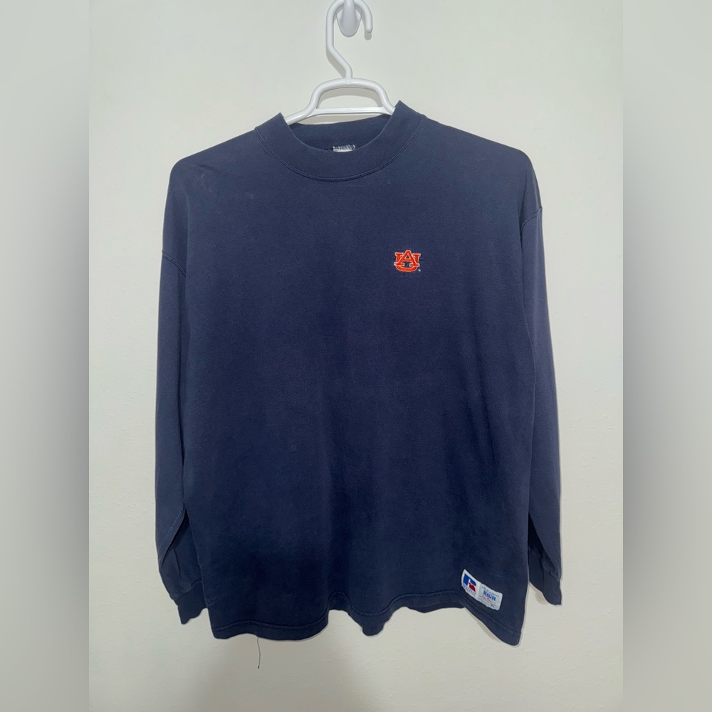 Auburn sweater Russell Athletic tag
